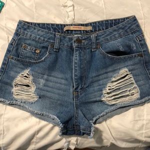 High waisted shorts!